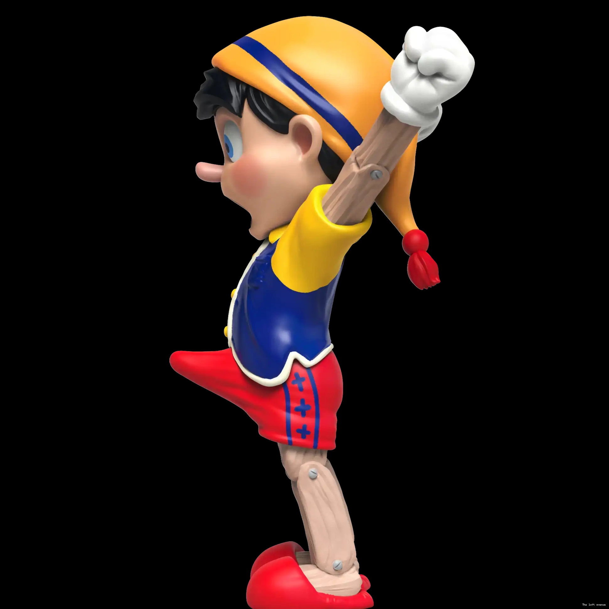 (A CLASSIC WOOD AWAKENING) PINOCCHIO FIGURES 0529